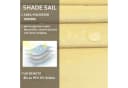 Jibenhome Sonnensegel Wasserdicht UV-Schutz Rechteckig Quadratisch Bild 3