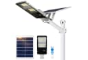 Sunicol LED Solarleuchte mit Daemmerungssensor und Fernbedienung, 6500K Kaltweiss, IP65 Bild 2