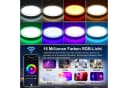 Sunicol LED Deckenleuchte RGB WiFi Dimmbar Weiß Alexa Google Bild 4