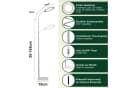Sunicol Pflanzenlampe LED Vollspektrum 72 PLED 3/9/12H Timer 10 Helligkeitsstufen Bild 1