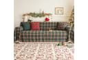 Sunicol Sofabezug Plaid Grün mit Quasten Bild 1