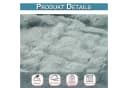 Sunicol Kuscheldecke Grau Flauschig Polyester Überwurf Bild 1