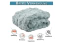 Sunicol Kuscheldecke Grau Flauschig Polyester Überwurf Bild 4