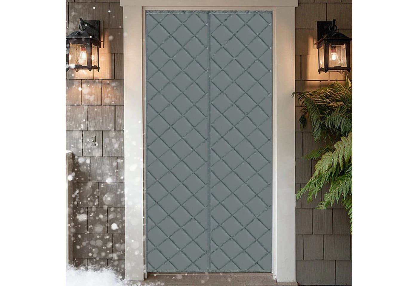 Sunicol Magnetischer Thermo Türvorhang Kälteschutz für Türen und Balkon - Bild 3