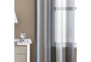 Sunicol Gardine 2er Set Voile Vorhang Zweifarbiger Transparenter Vorhang mit Ösen Bild 3