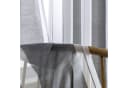 Sunicol Gardine 2er Set Voile Vorhang Zweifarbiger Transparenter Vorhang mit Ösen Bild 4