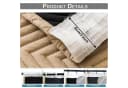 Sunicol Verdunkelungsvorhang 2er Set Thermo Kräuselband Beige Bild 4