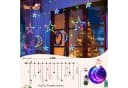SERBASIC Lichterkette 3.5M mit 123 LEDs Timer 8 Modi Warmweiß Bunt Bild 4