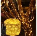 Rosnek LED-Lichterkette 20M-100M, Beleuchtung Lichterschlauch, Party Garten Weihnachten Deko, 8 Modi, Speicherfunktion Bild 2