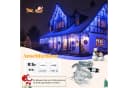 SERBASIC LED Eisregen Lichtervorhang mit Timer und 8 Modi Bild 3