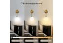 Lapalife Wandleuchte Dimmbar Wiederaufladbar LED Gold 2 Stück Bild 4
