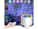 Lapamax LED Projektionslampe Sternenhimmel mit Bluetooth, Fernbedienung & Timer Bild 2