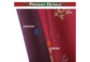 Lapamax Weihnachtsvorhang Rot Gold Thermoisoliert Verdunkelnd Bild 5