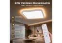 Lapamax LED Deckenleuchte Flach 29cm Dimmbar mit Fernbedienung Bild 4