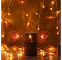 Lapamax LED-Lichterkette Herbst mit Ahornblättern Batterie warmweiß Bild 4