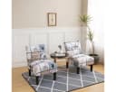 Rosnek Stuhlhusse Stretch Floral Beige Universal Bild 1