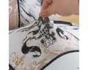 Rosnek Stuhlhusse Stretch Floral Beige Universal Bild 5
