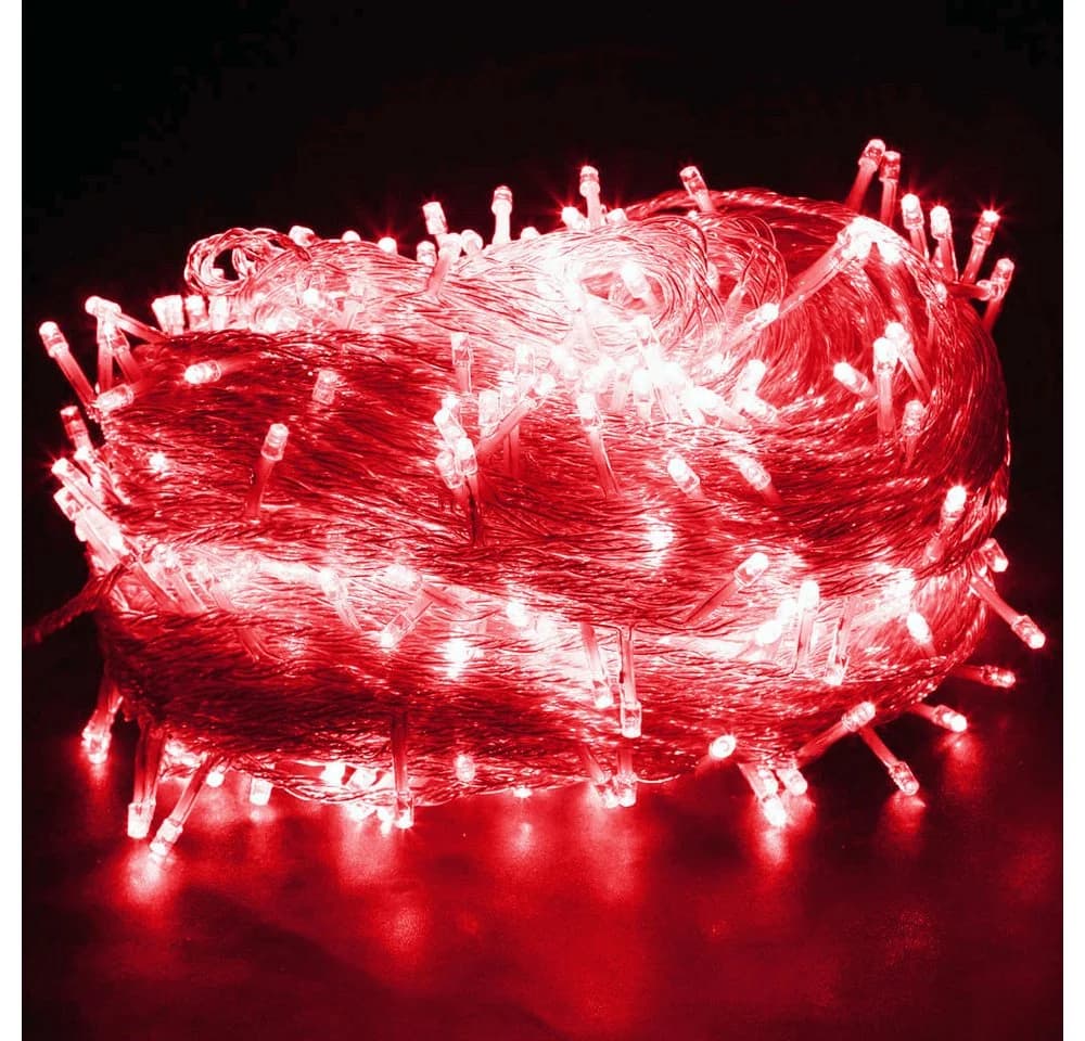 Rosnek LED-Lichterkette 10-100M, 8 Modi, Blau Rot Grün Rosa Lila - Bild 2