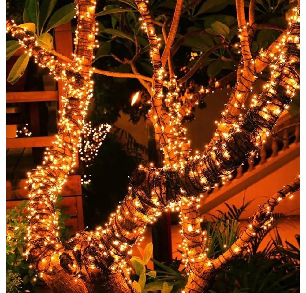 Rosnek LED-Lichterkette Solar 8 Modi Wasserdicht Garten - Bild 2