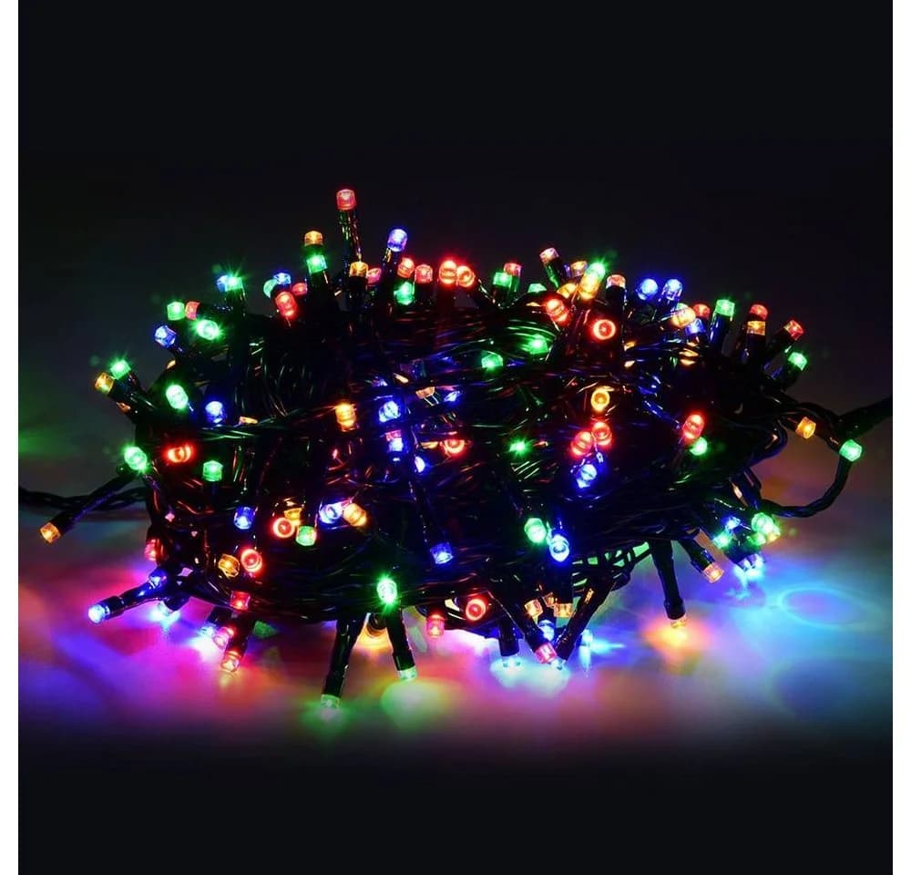 Sunicol Solar LED-Lichterkette 22m 200 LEDs Mehrfarbig mit Lichtsensor - Bild 2
