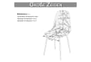 Rosnek Stuhlhusse Stretch Bedruckt Geometrisch Floral für Schalenstuhl Bild 1