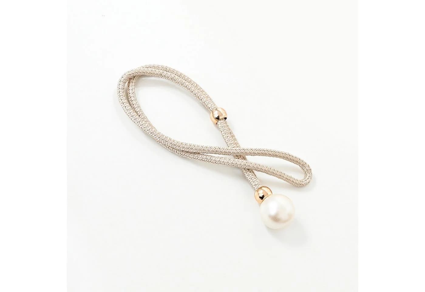 Rosnek Raffhalter 4 cm Perle 2-tlg. Beige - Bild 5