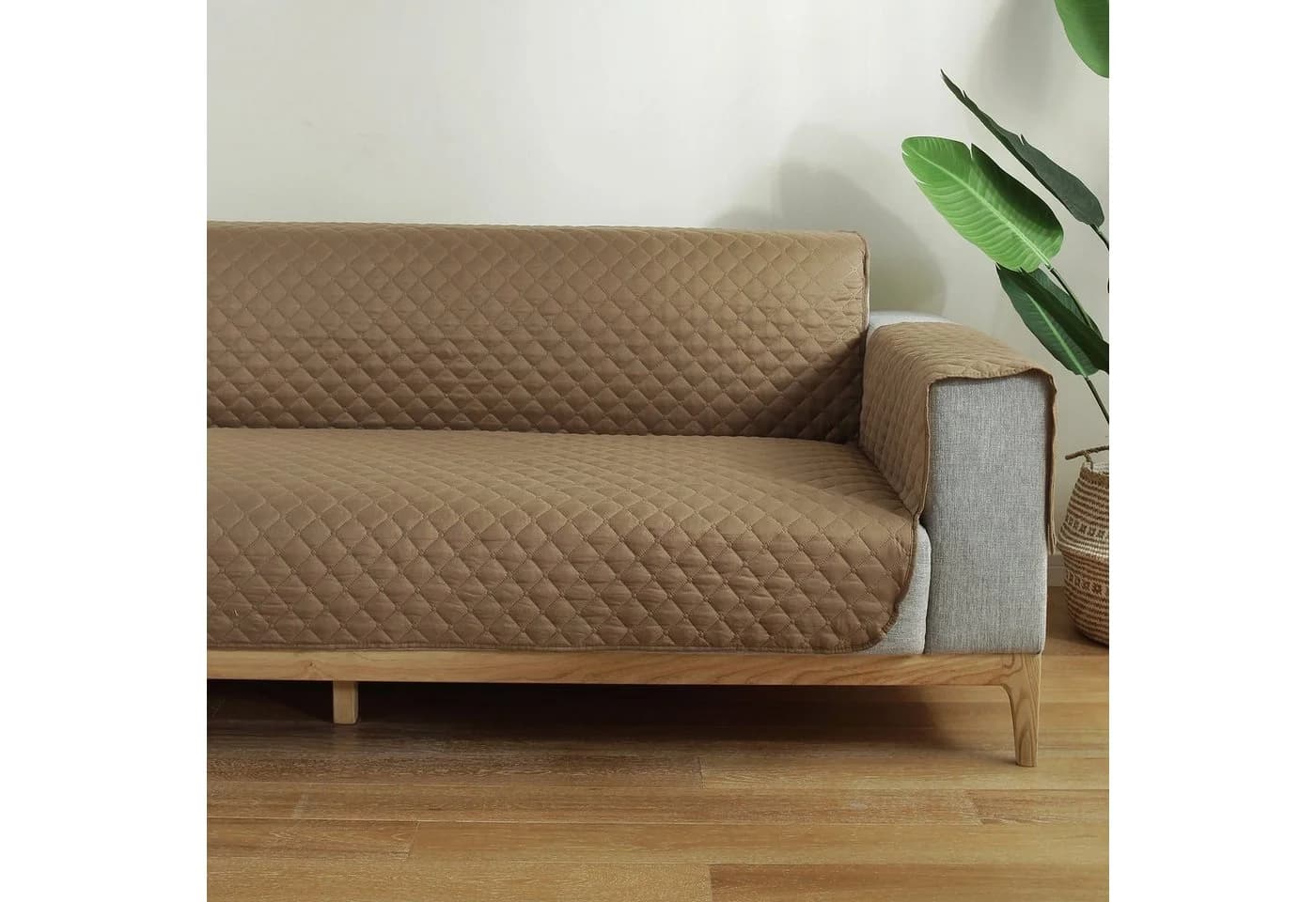 Rosnek Sofa-Bezug Wasserabweisend Gesteppt Antirutschmatte - Bild 5