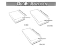 Rosnek Sofahusse 1/2/3 Sitzer Sofa Sitzbezug Grau Stretch Bild 1