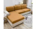 Rosnek Sofahusse 1/2/3 Sitzer Stretch Schonbezug Beige Bild 3