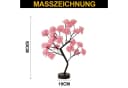 Rosnek LED Tischleuchte Bonsai-Baum Nachtlicht Warmweiß Bild 4