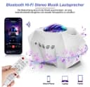 Rosnek Aurora Star Moon Lichter Projektor mit Bluetooth & Fernbedienung Bild 5