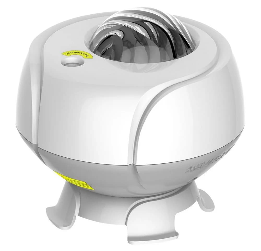 Rosnek LED Sternenhimmel Projektor Schwarz/Weiß mit Bluetooth & Timer