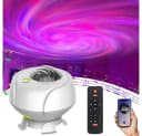Rosnek LED Sternenhimmel Projektor Schwarz/Weiß mit Bluetooth & Timer Bild 2
