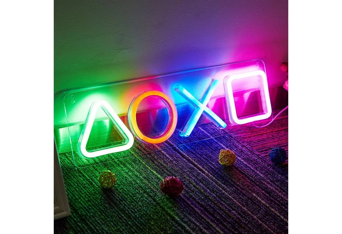Sunicol LED Neon Schild Nachtlicht USB Wandleuchte - Bild 4