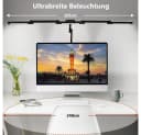 Sunicol LED Schreibtischlampe mit Klemme Transformierbar Touch-Steuerung Bild 4