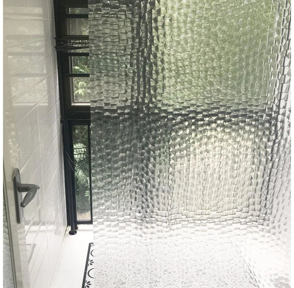 Sunicol Duschvorhang 3D Transparent Wasserdicht EVA - Bild 3
