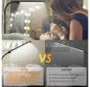 Sunicol LED Stehlampe Modern Dimmbar 3 Lichtfarben Schwarz Bild 4