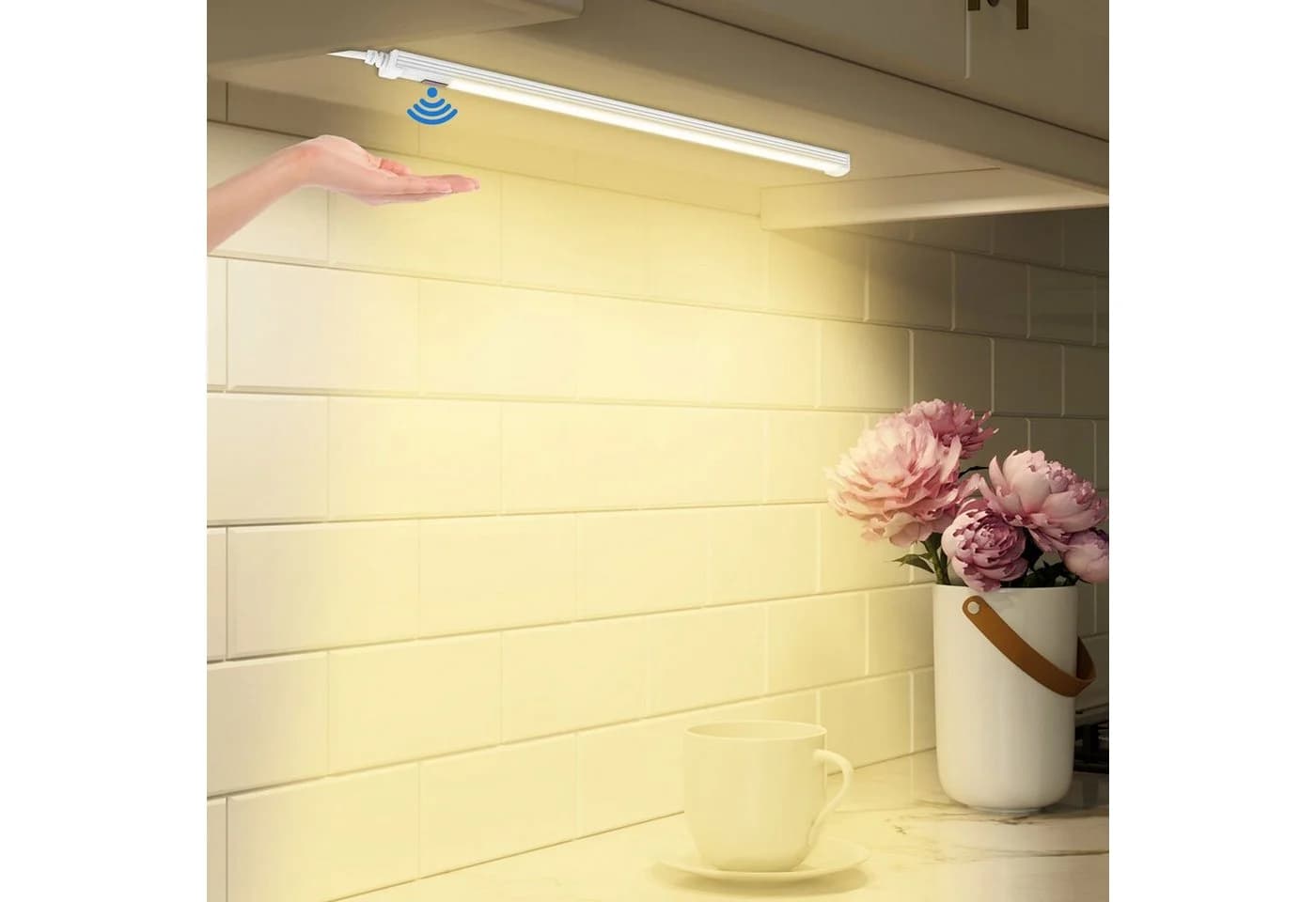 Sunicol LED Unterbauleuchte Sensor-Schalter Warmweiß USB - Bild 2