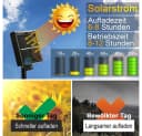 Sunicol LED Solarleuchte 1.5x1.5M/3x2M mit 8 Modi Bild 5