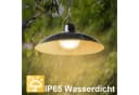 Sunicol LED Solar Hängeleuchte Dimmbar IP65 Weiß Bild 5
