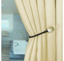 Sunicol Duschvorhang Wasserabweisend Waffel-Design Beige/Blau/Grau/Weiß Bild 2