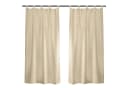 Lapamax Outdoorvorhang Beige Wasserfest mit Klettband Bild 1