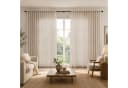Lapamax Gardine Leinenoptik Braun 254cm Breite Halbtransparent Bild 2