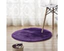 Rosnek Runder Zottelteppich 6cm Fell Polyester Bild 2