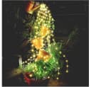 Rosnek LED-Lichterkette 1M, 5 Stränge, Batterie, für Garten, Balkon, Weihnachtsdekoration, Kupferdraht Bild 2