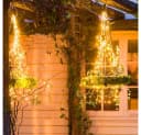 Rosnek LED-Lichterkette 1M, 5 Stränge, Batterie, für Garten, Balkon, Weihnachtsdekoration, Kupferdraht Bild 3