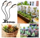 Rosnek Pflanzenlampe 1/2/3/4 Köpfe, dimmbar, USB-5V, Vollspektrum-Licht Bild 3