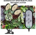 Rosnek Pflanzenlampe 1/2/3/4 Köpfe, dimmbar, USB-5V, Vollspektrum-Licht Bild 4