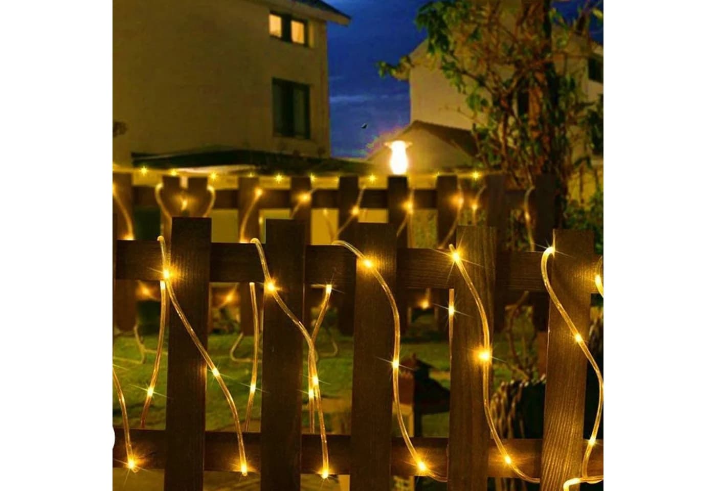 Rosnek LED-Lichterkette 5M 50LEDs 8 Modi Batterie - Bild 3