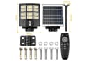 Rosnek LED Außen-Wandleuchte Solar Bewegungsmelder Weiß Bild 1